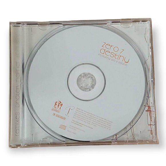 Zero‎ 7 ft. Sia & Sophie - Destiny [Promo CD Maxi-Single] 2001 - Picture 1 of 2